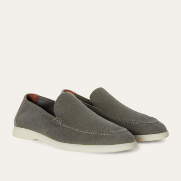 Loro Piana Summer Knitted Walk Wish® Wool Loafers - Green Fog (50UZ)