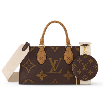 Louis Vuitton On The Go East West Tote Bag - Brown