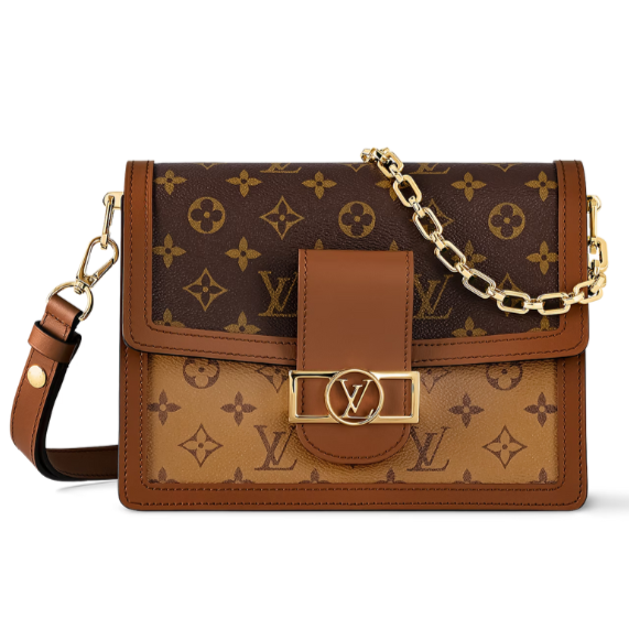 Louis Vuitton Dauphine Mini Shoulder Bag - Brown