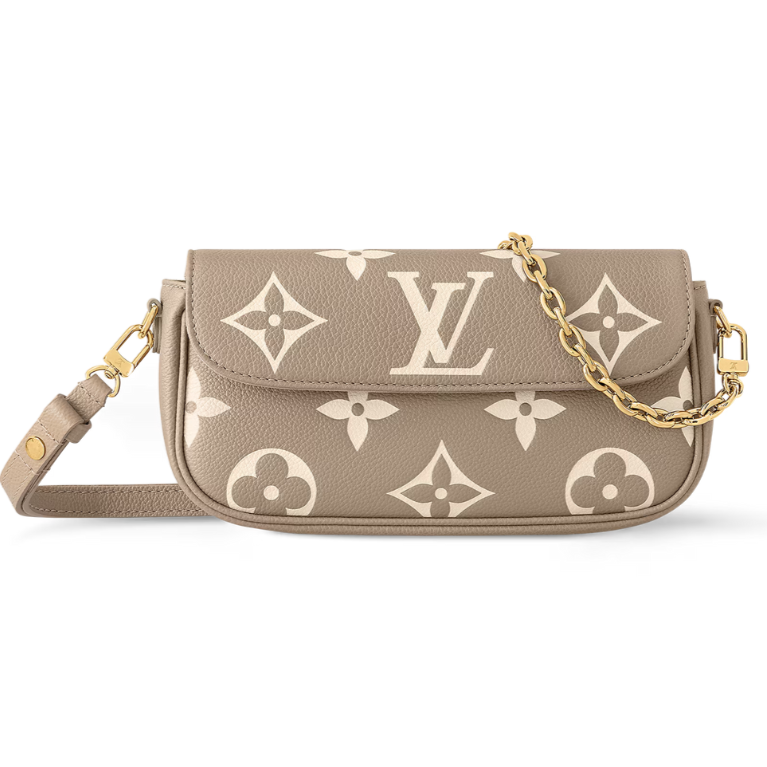 Louis Vuitton Wallet On Chain Ivy Shoulder Bag - Tourterelle / Crème