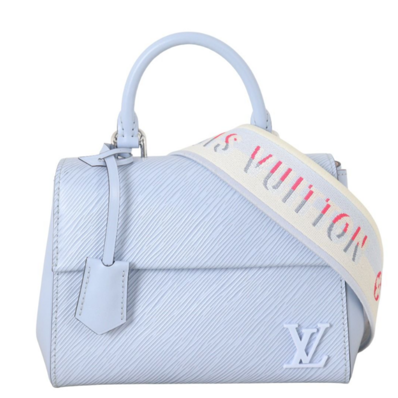 Louis Vuitton Cluny Mini Epi Handbag - Sky Blue