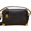 Louis Vuitton Side Trunk MM Handbag - Black
