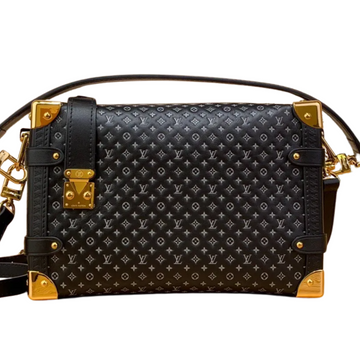 Louis Vuitton Side Trunk MM Handbag - Black