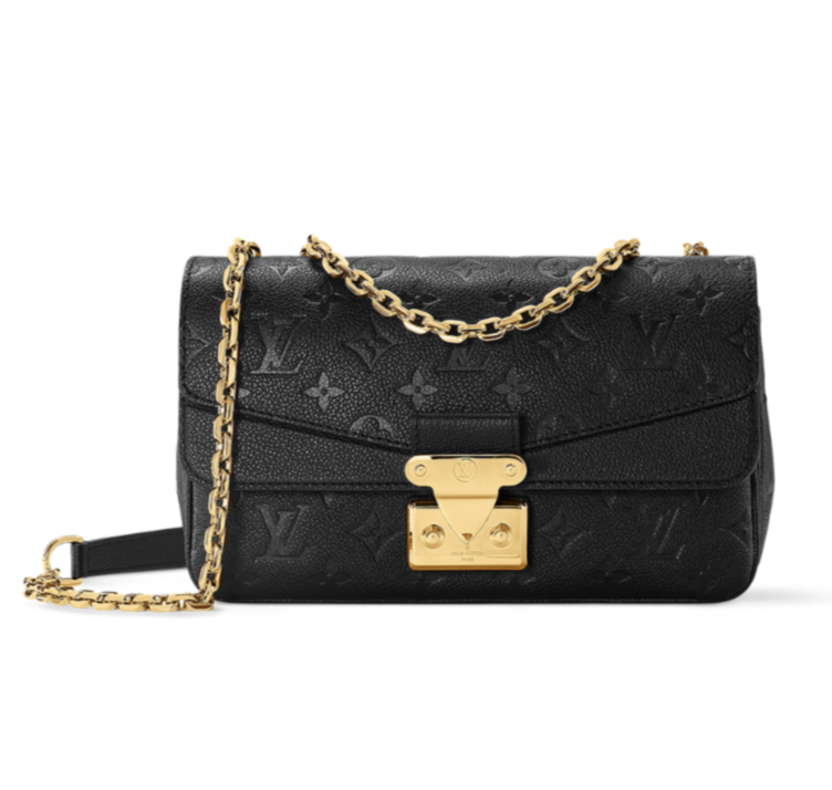 Louis Vuitton Marceau Chain Shoulder Bag - Black