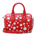 Louis Vuitton x Yayoi Kusama Speedy 20 Bandoulière Handbag - Red