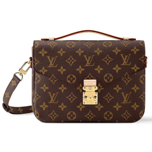 Louis Vuitton Pochette Métis Shoulder Bag - Dark Brown
