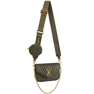 Louis Vuitton New Wave Multi-Pochette Crossbody Bag - Green Khaki