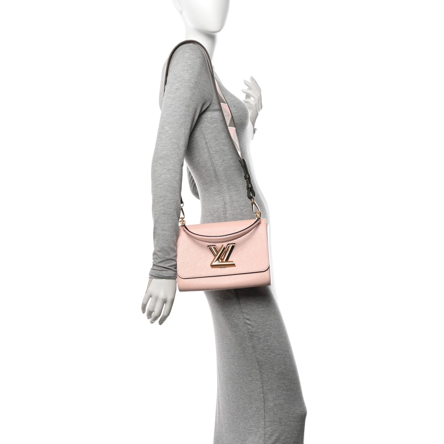 Louis Vuitton Epi Twist MM Shoulder Bag - Rose Jasmine