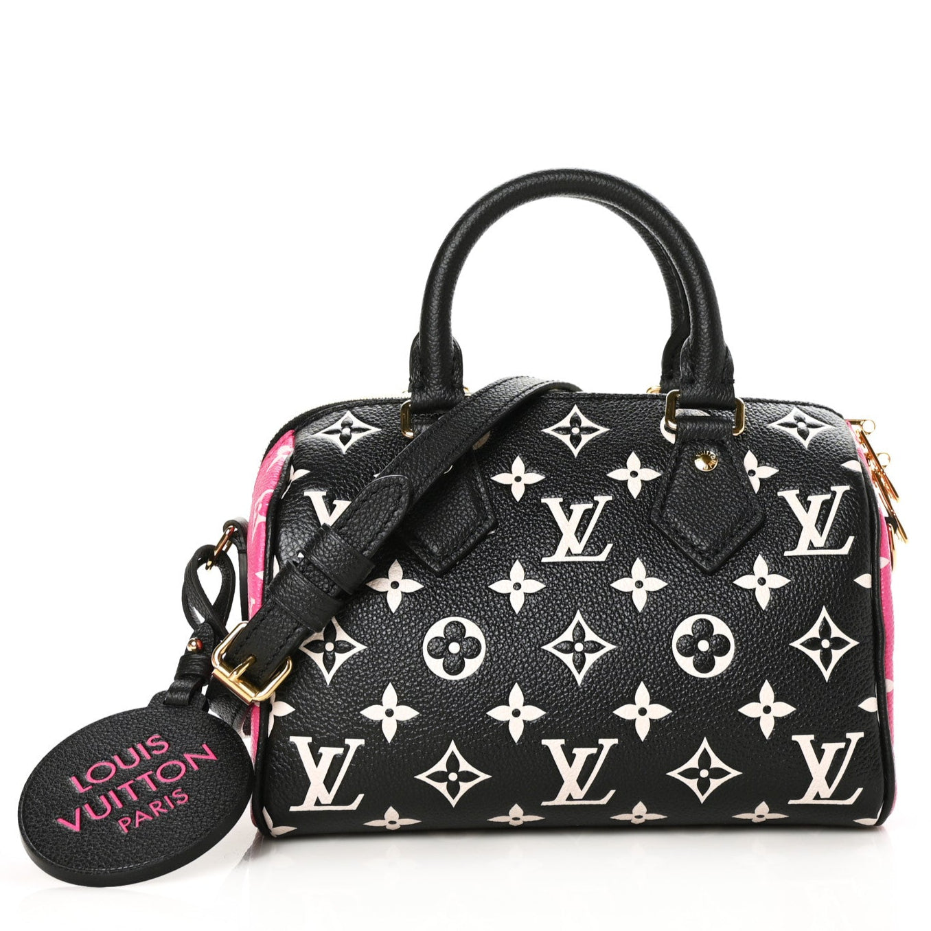 Louis Vuitton Spring in the City Speedy Bandouliere 20 Handbag - Black/White