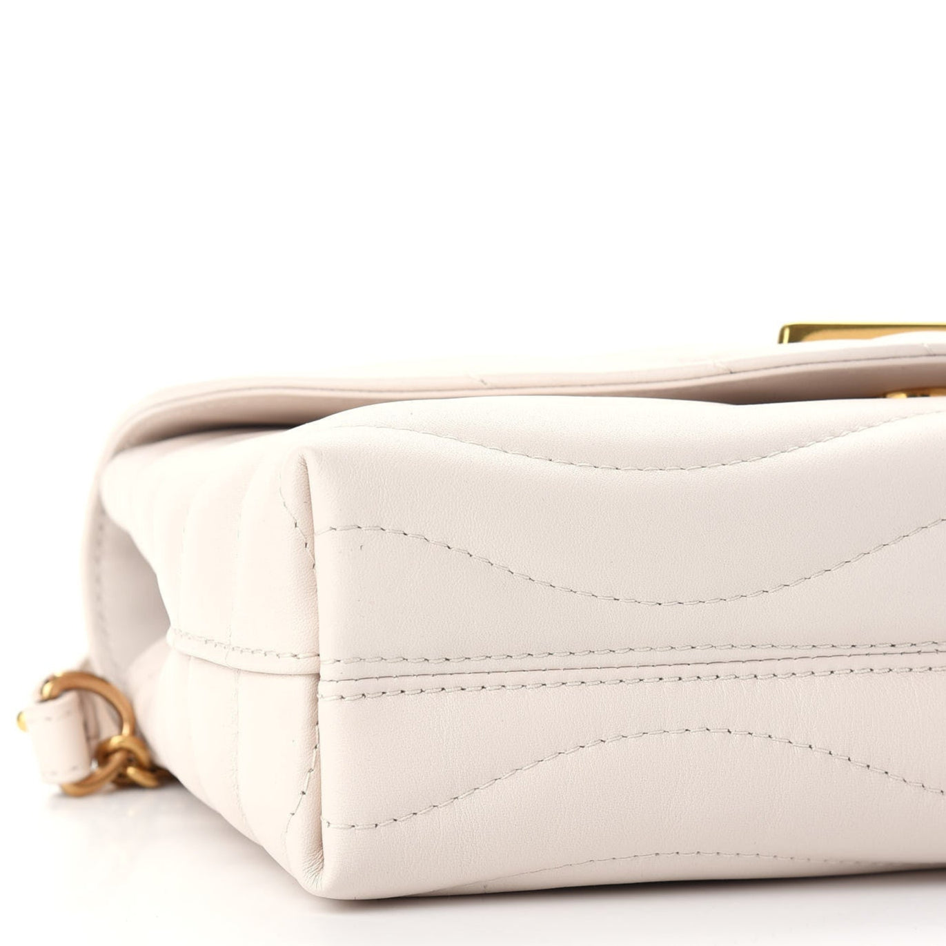 Louis Vuitton New Wave Chain Bag MM - Ivory White