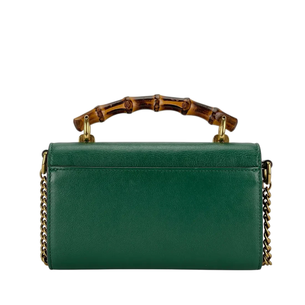 Gucci Diana Mini Top Handle Crossbody Bag – Green