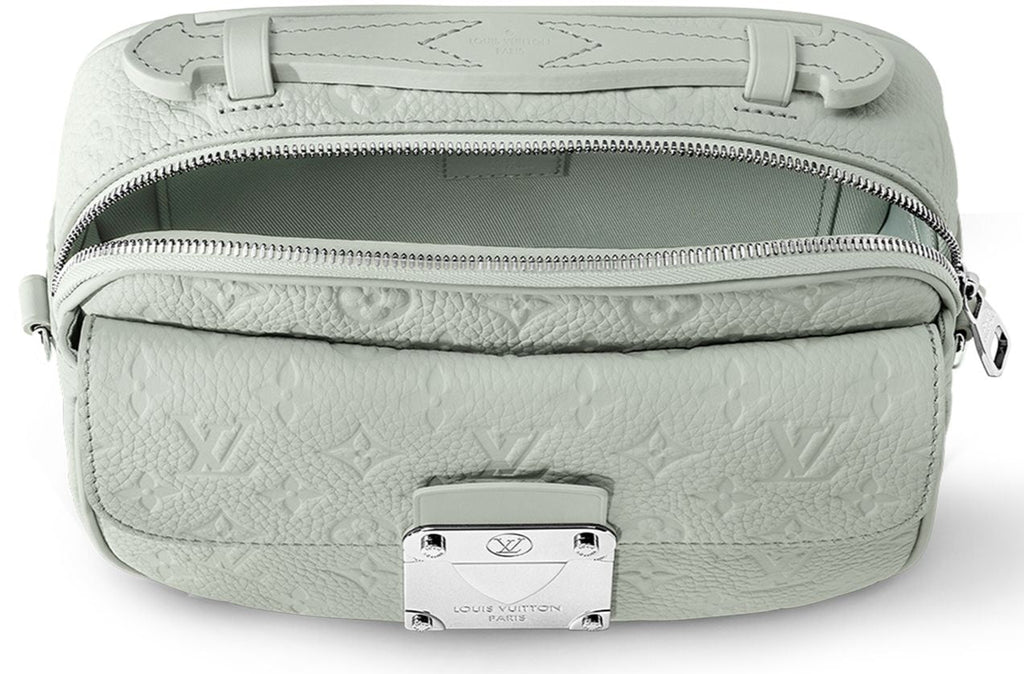 Louis Vuitton S Lock Messenger Shoulder Bag - Mineral Gray