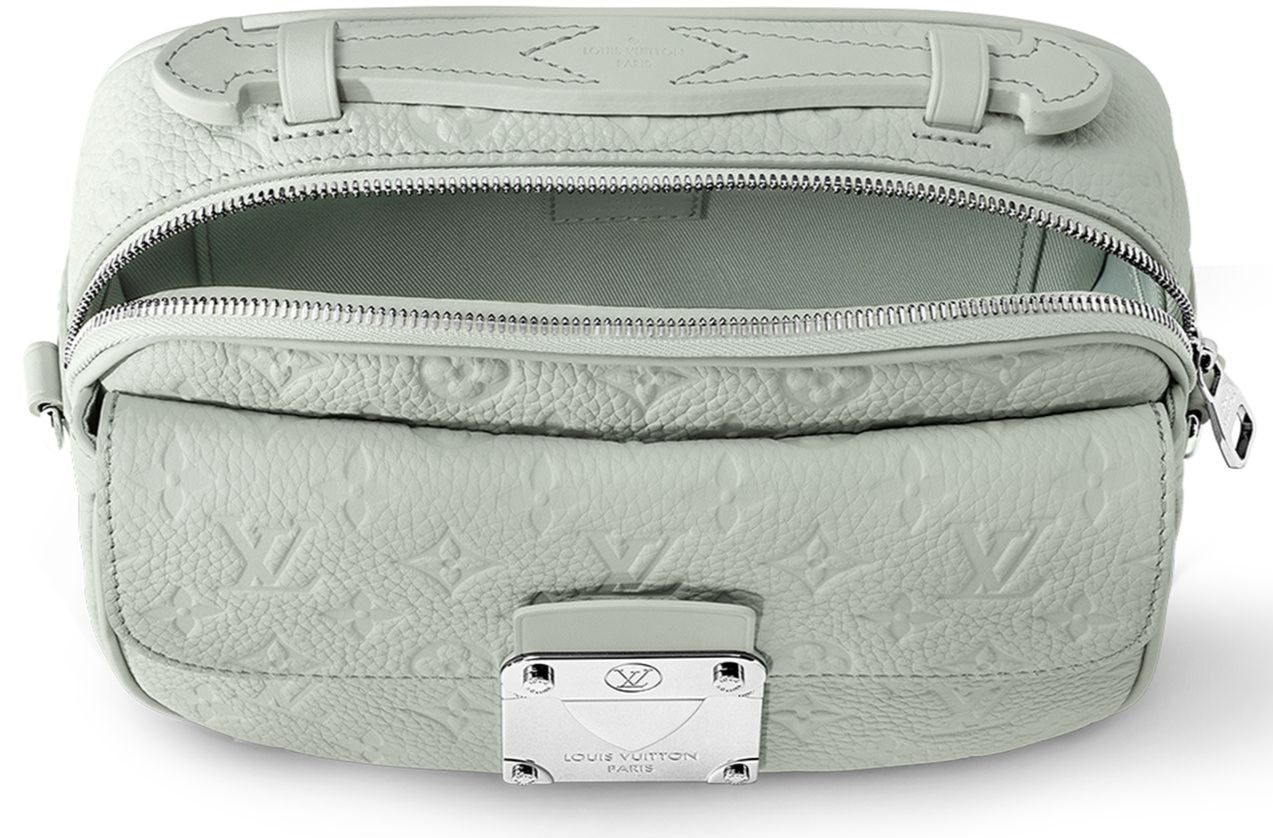 Louis Vuitton S Lock Messenger Shoulder Bag - Mineral Gray