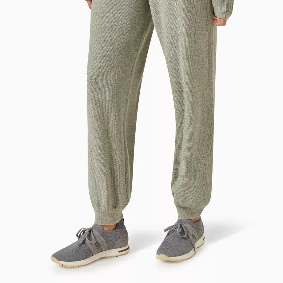 Loro Piana 360 LP Flexy Walk Wish® Virgin Wool Sneakers - Gray (002)