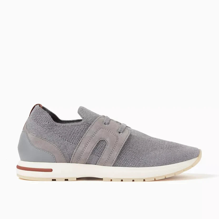 Loro Piana 360 LP Flexy Walk Wish® Virgin Wool Sneakers - Gray (002)