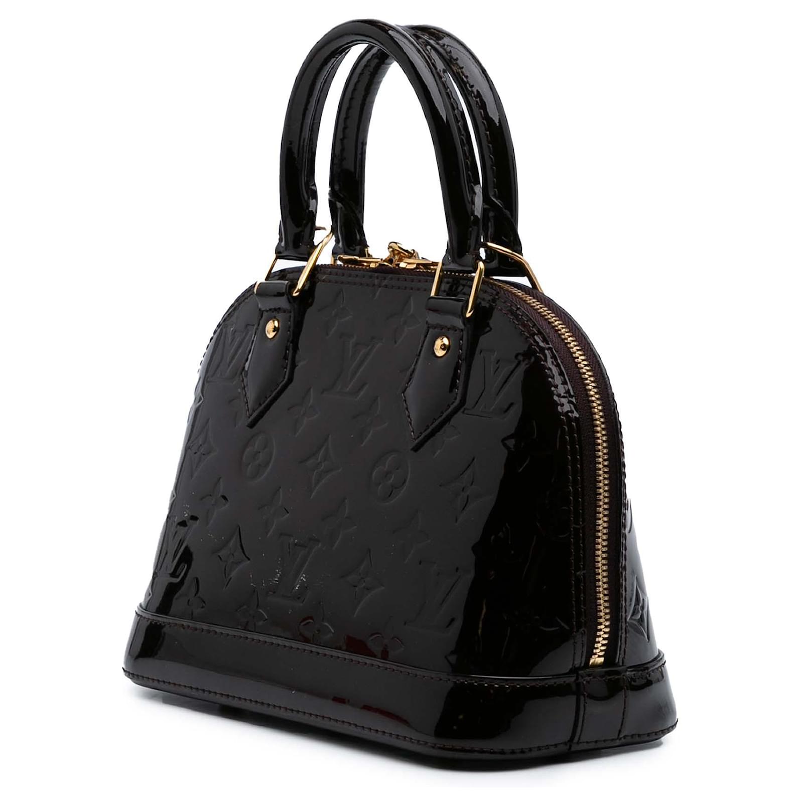 Louis Vuitton Alma BB Magnetique Handbag - Black