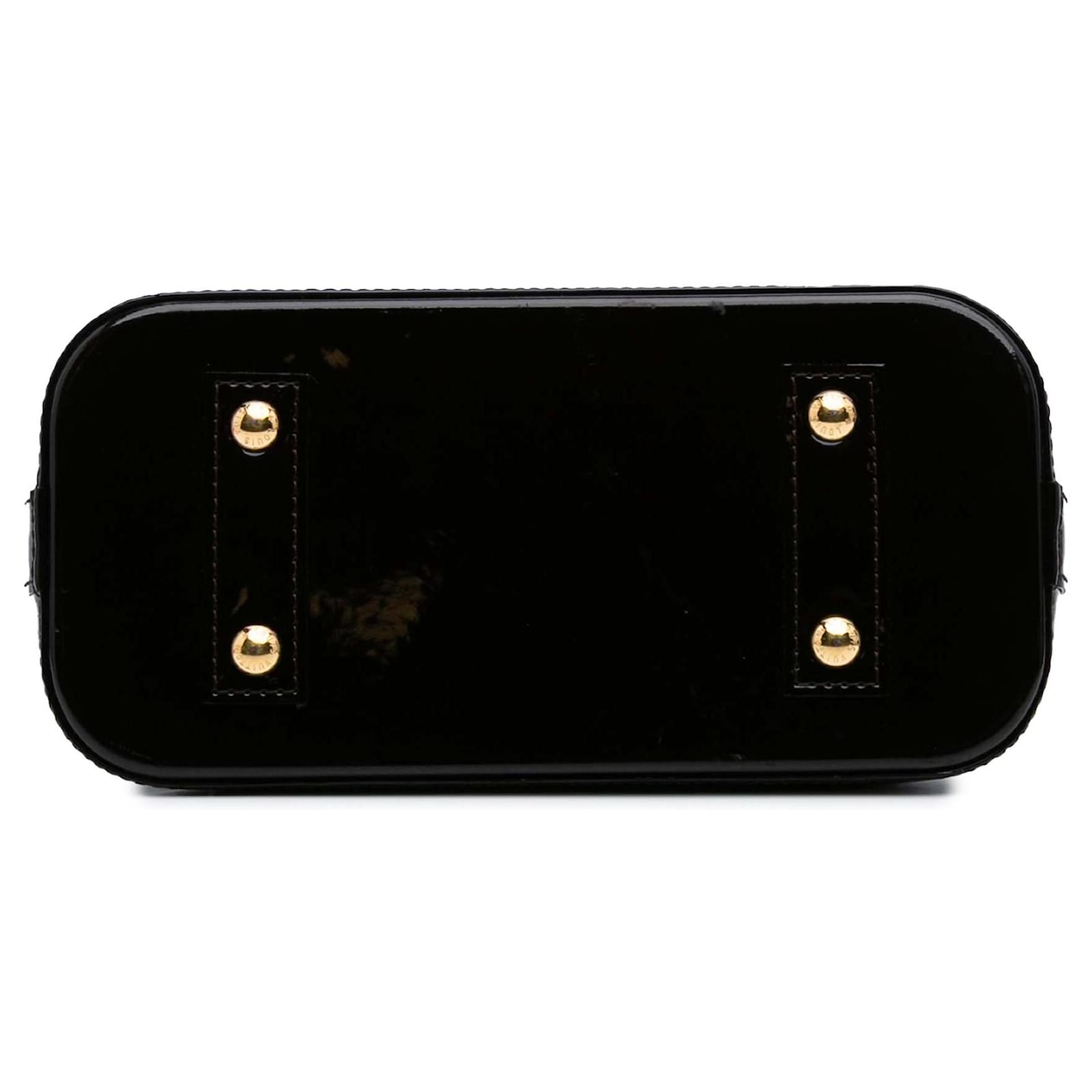 Louis Vuitton Alma BB Magnetique Handbag - Black