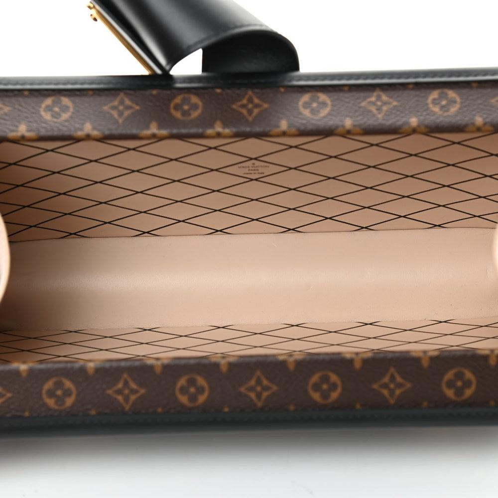 Louis Vuitton Petite Malle East West Trunk Bag - Brown