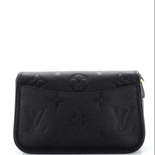 Louis Vuitton Diane Satchel Handbag - Noir Obscur