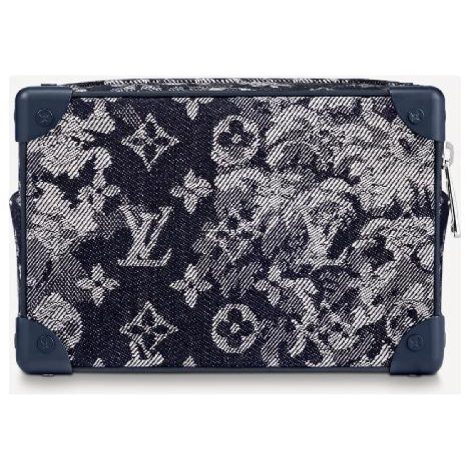 Louis Vuitton Monogram Tapestry Trunk Bag - Blue