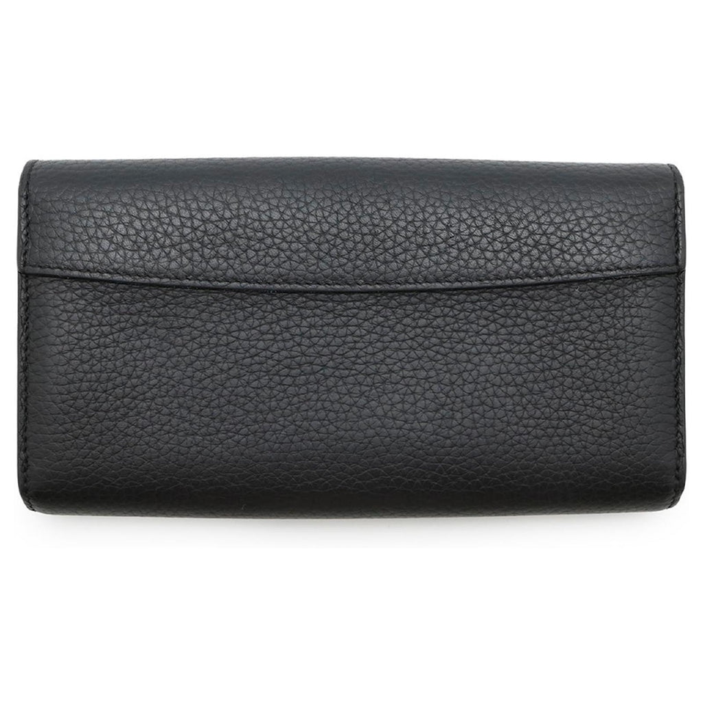 Louis Vuitton Capucines Taurillon Leather Long Wallet - Black