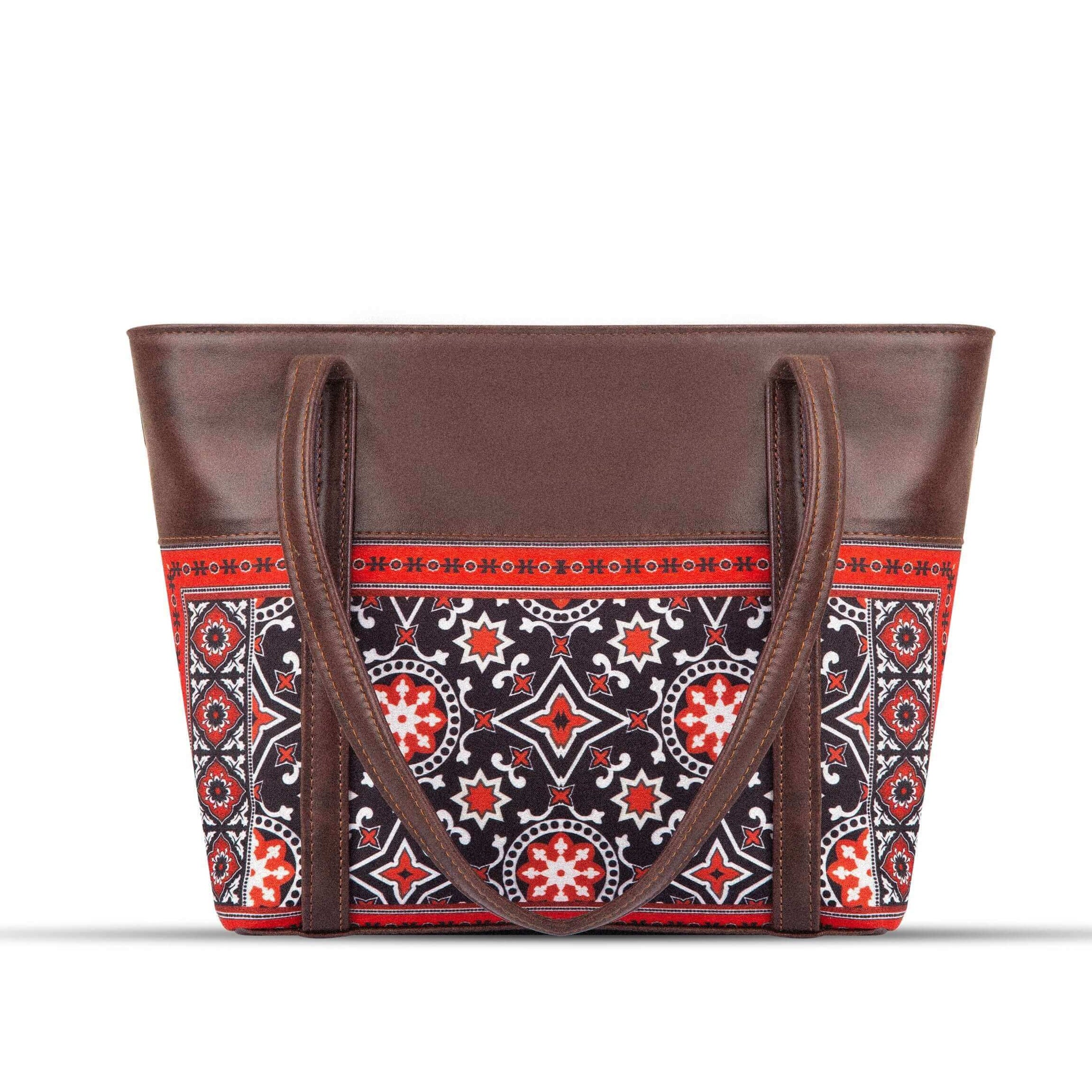 AJRAK ART – Ethnic Print Statement Tote