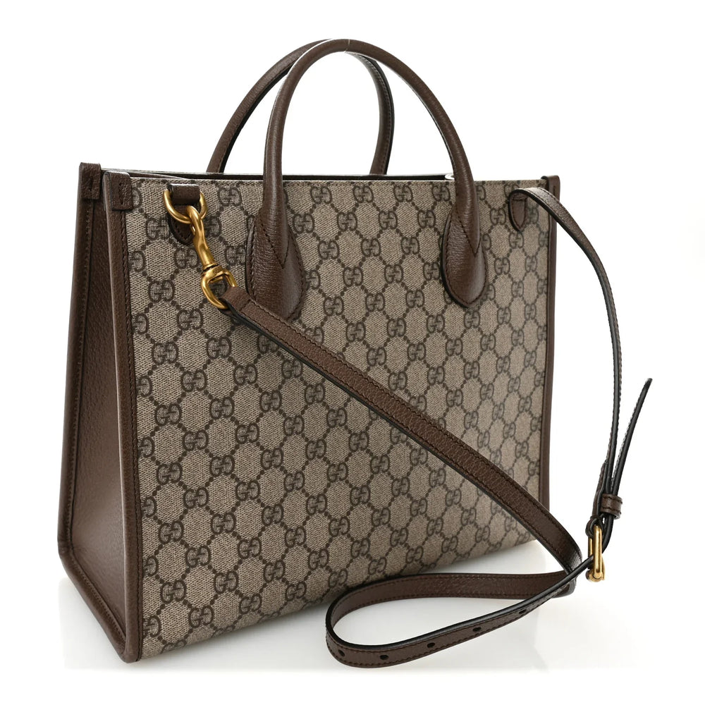 Gucci Disney GG Supreme Small Donald Duck Tote – Beige