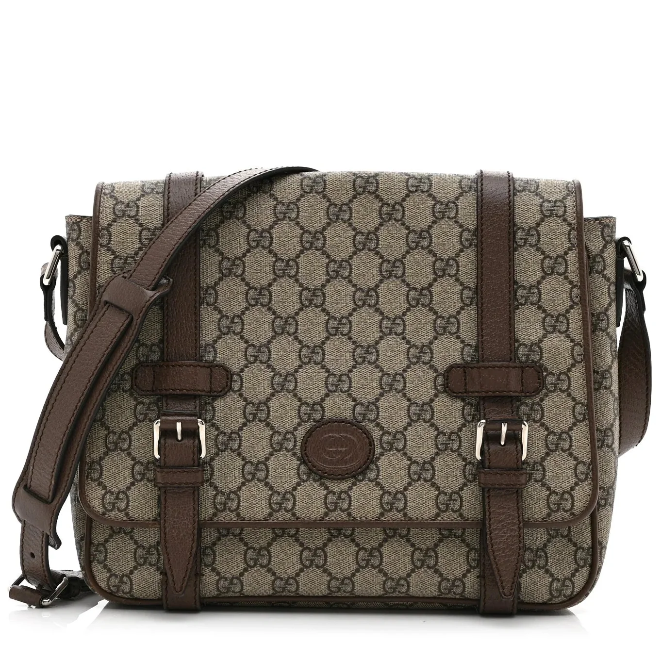 Gucci GG Supreme Messenger Bag – Beige