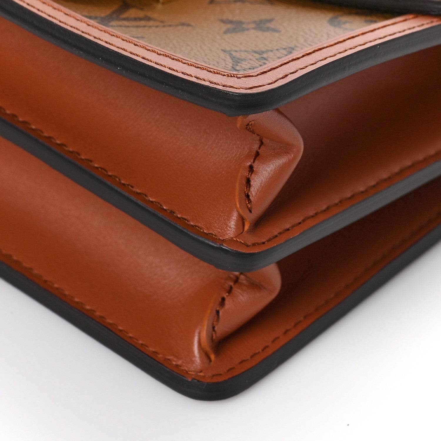 Louis Vuitton Monogram Reverse Dauphine Mini Shoulder Bag - Brown