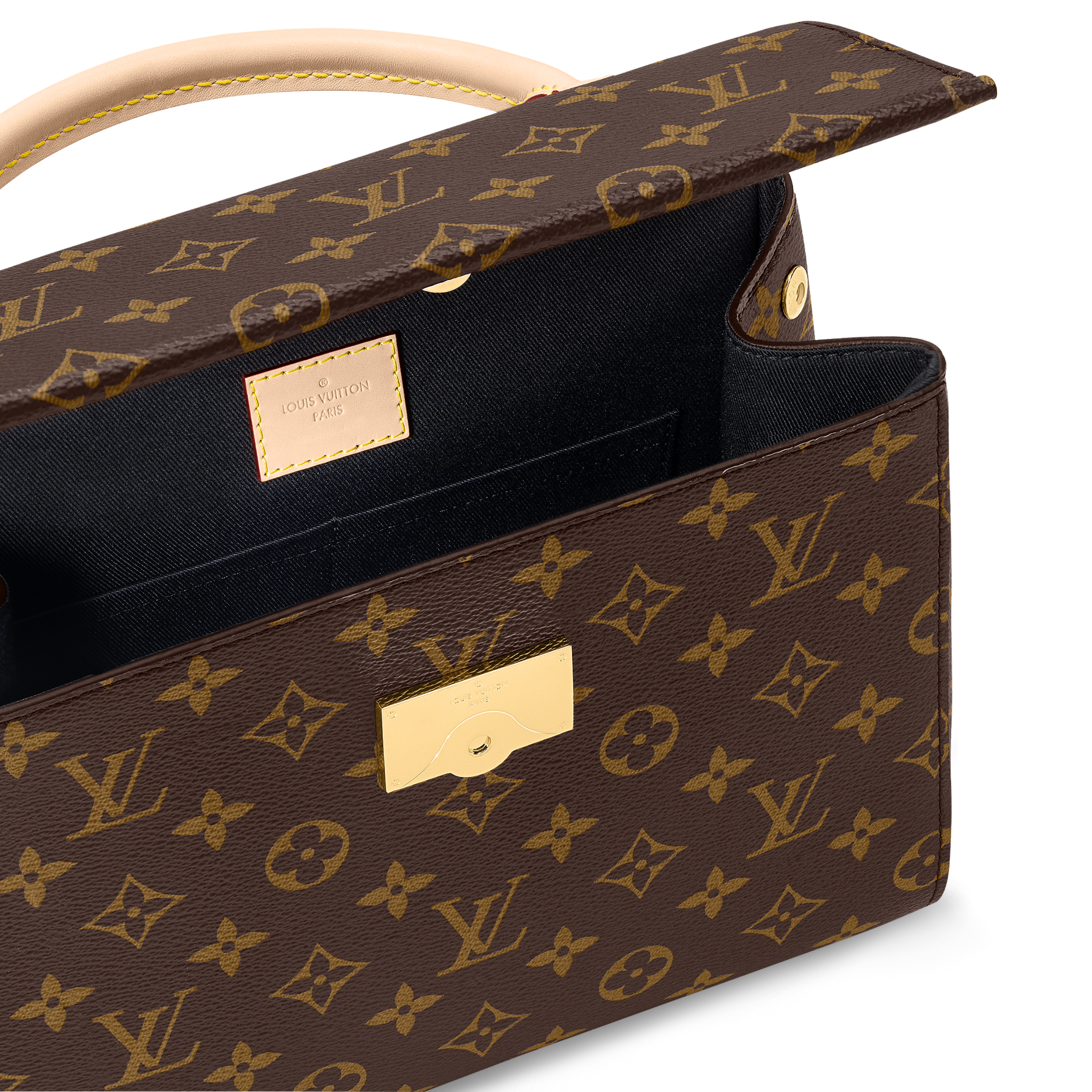 Louis Vuitton Cluny BB Monogram Handbag - Brown