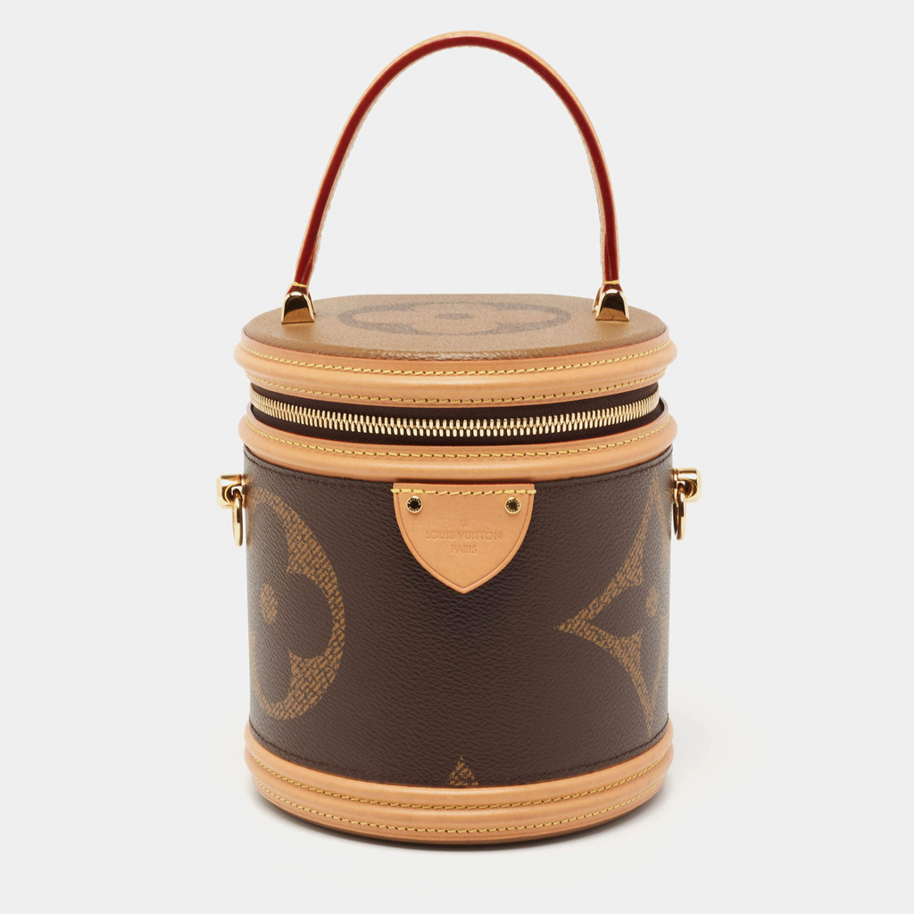 Louis Vuitton Monogram Giant Cannes Hand Bag - Brown