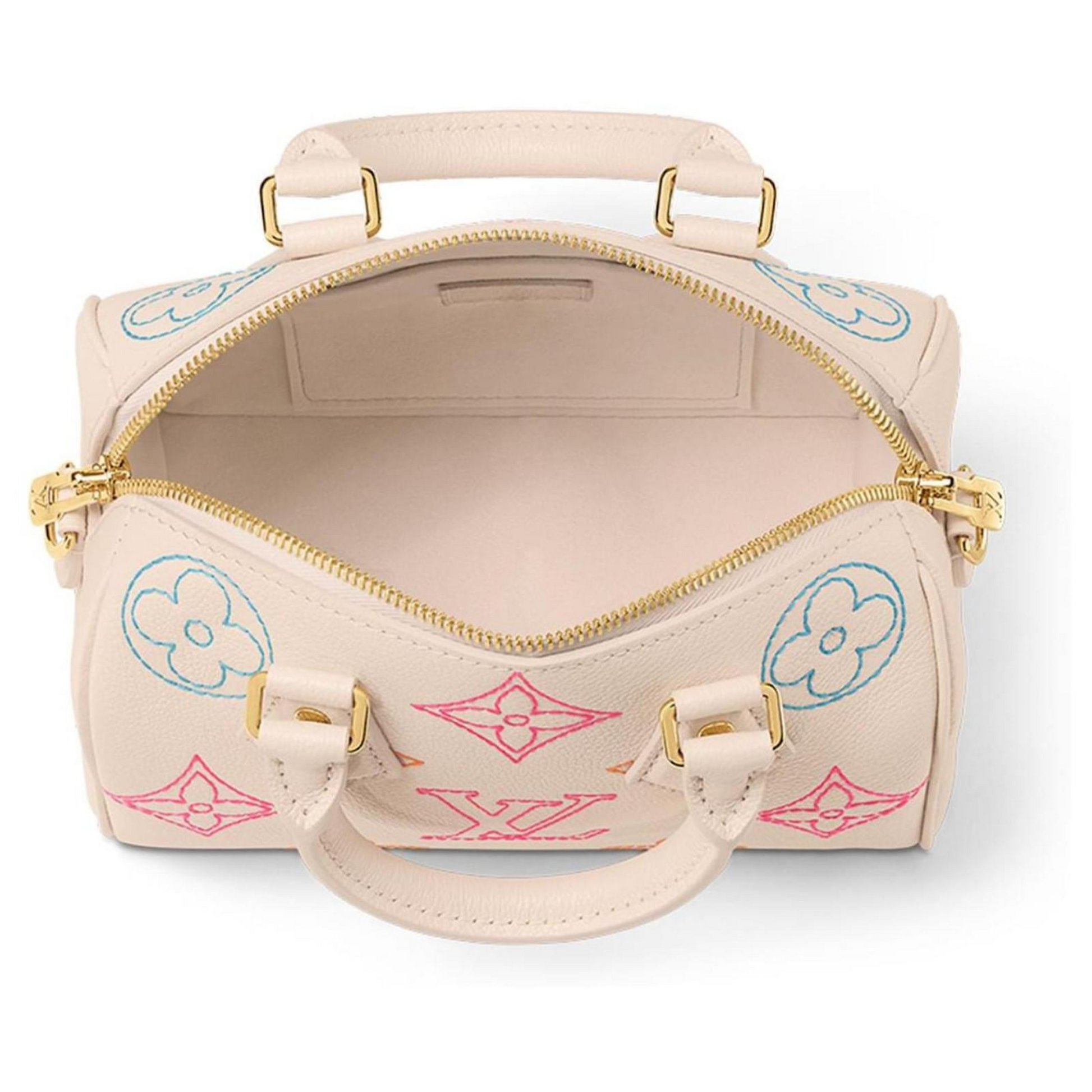 Louis Vuitton Speedy Bandoulière 20 Handbag - Beige