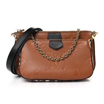Louis Vuitton Wild At Heart Multi Pochette Accessoires Crossbody Bag - Caramel Brown