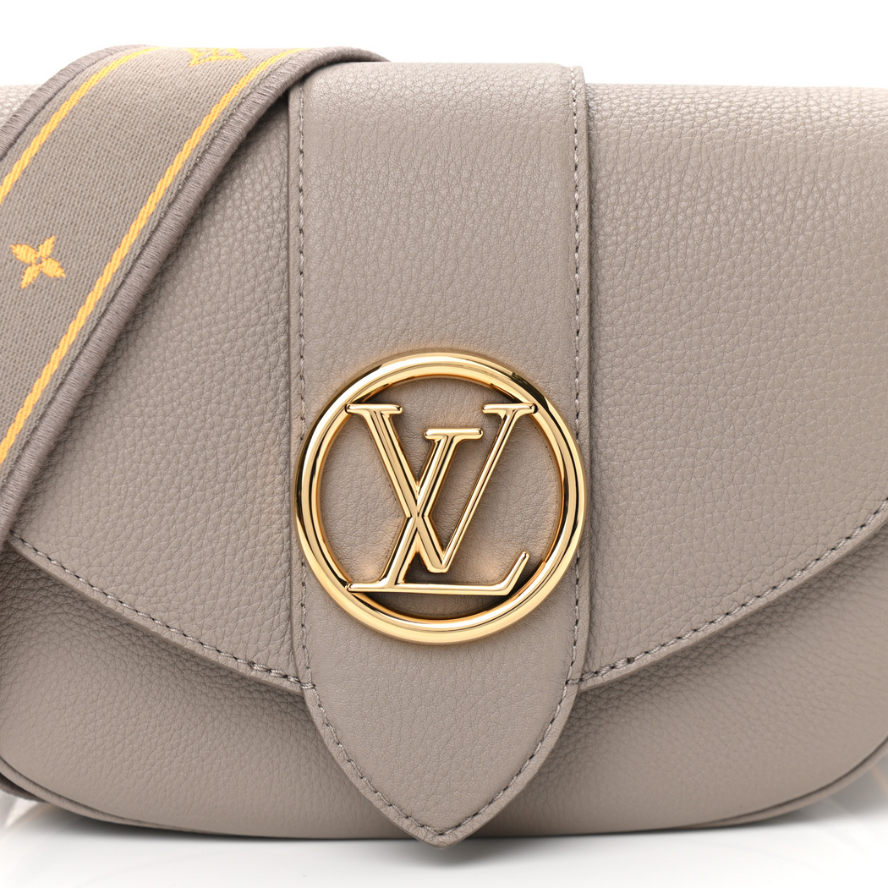 Louis Vuitton LV Pont 9 Soft PM Shoulder Bag - Grey