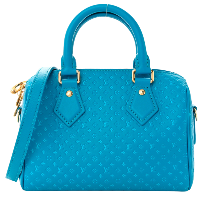 Louis Vuitton Speedy Bandoulière 20 Handbag - Blue