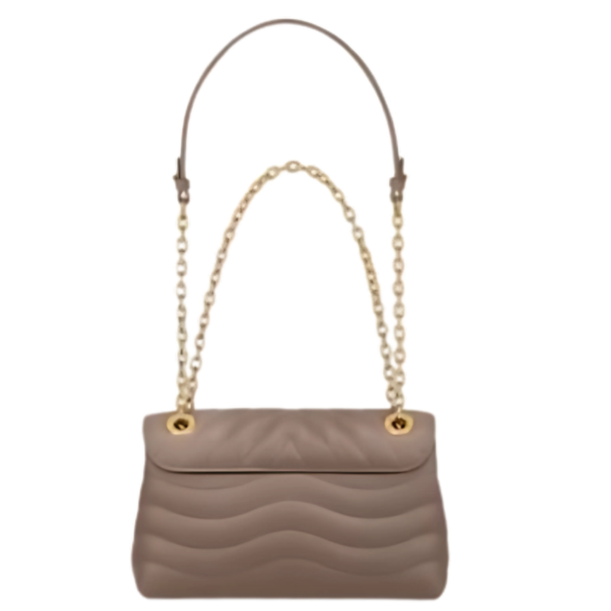 Louis Vuitton New Wave Chain Bag MM - Taupe