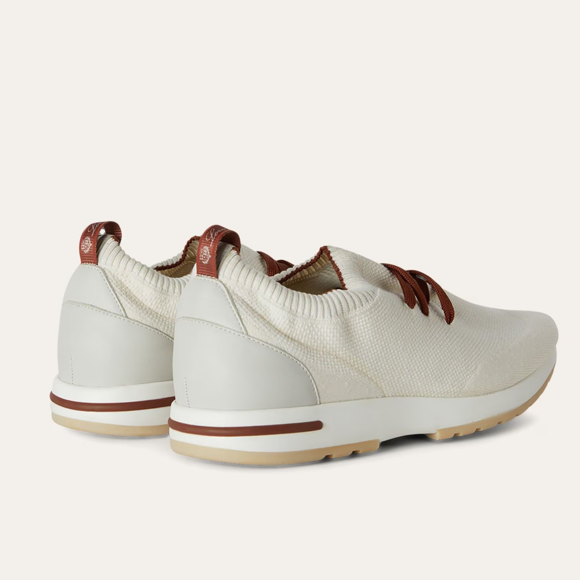 Loro Piana 360 LP Flexy Walk Wish® Wool Sneakers - White (1000)