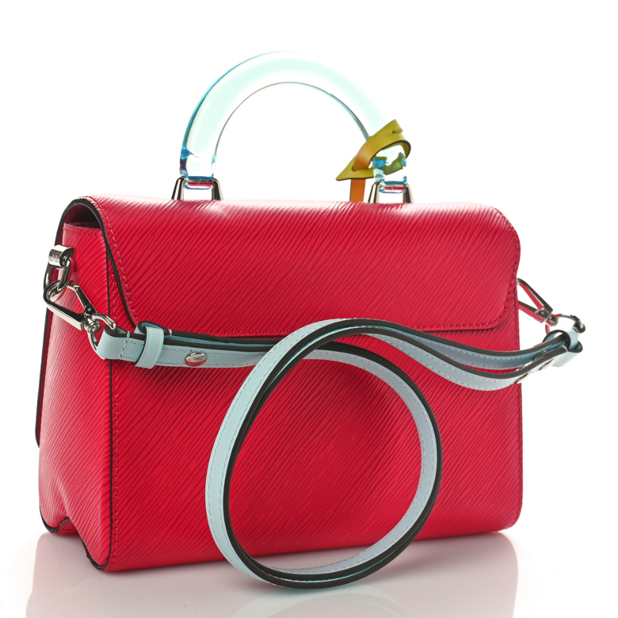 Louis Vuitton Twist MM Shoulder Bag - Red