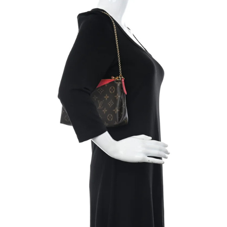 Louis Vuitton Monogram Pallas Clutch - Cherry