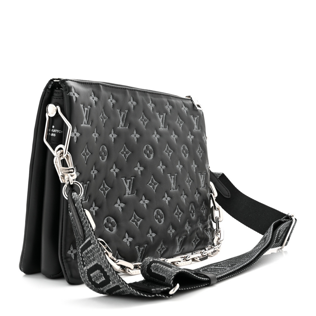 Louis Vuitton Coussin MM - Black Gray