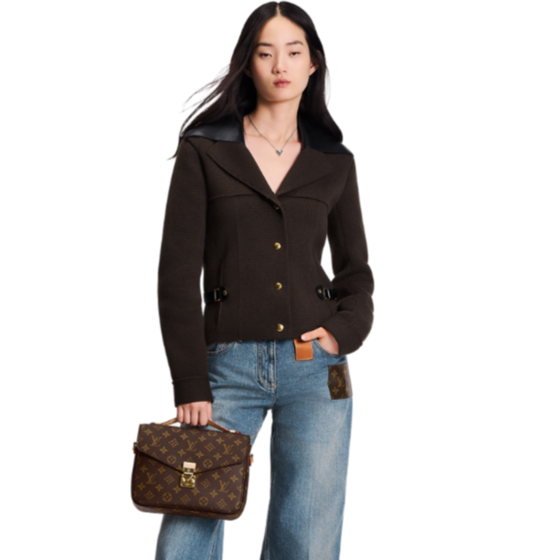 Louis Vuitton Pochette Métis Shoulder Bag - Dark Brown