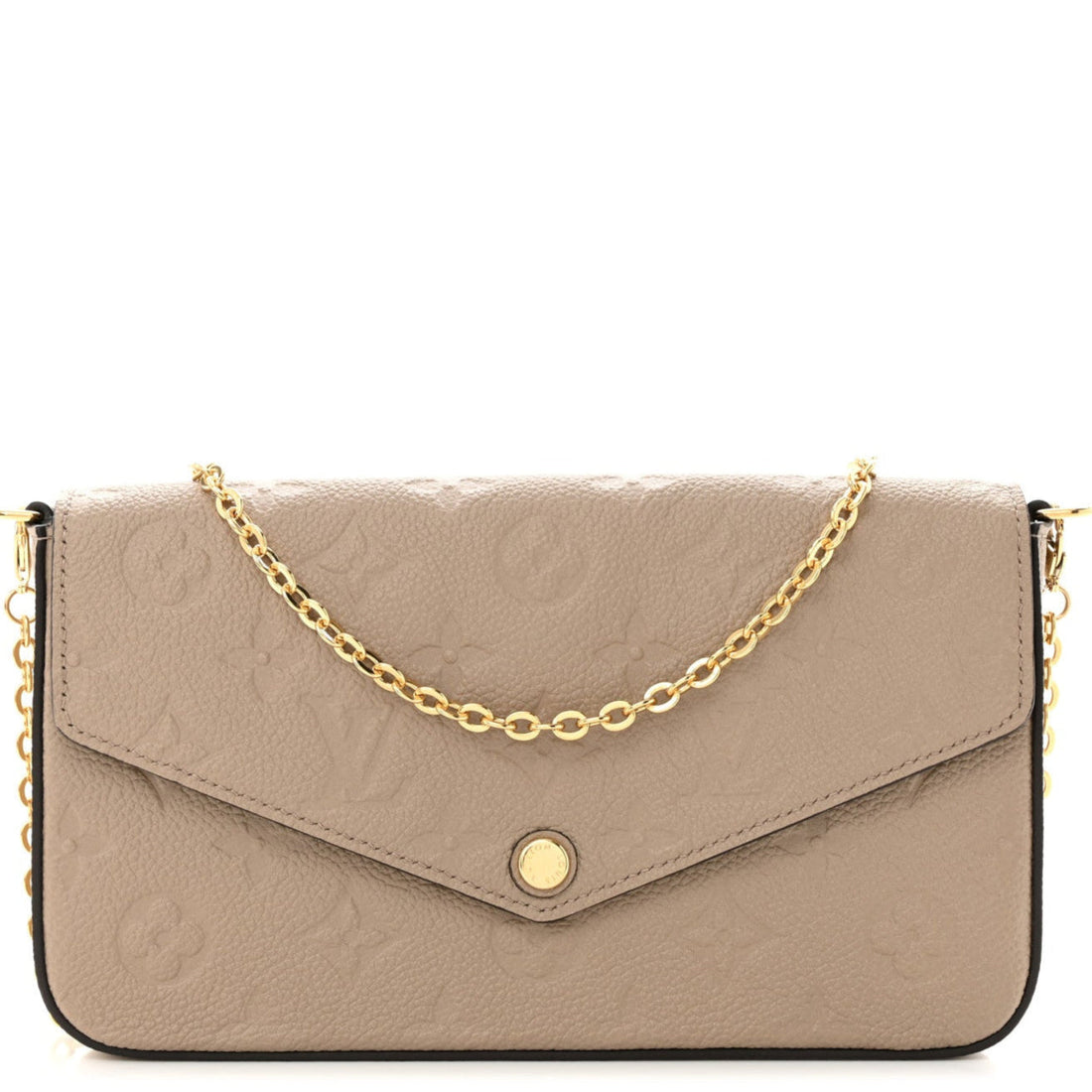 Louis Vuitton Pochette Félicie Wallet Shoulder Bag - Tourterelle