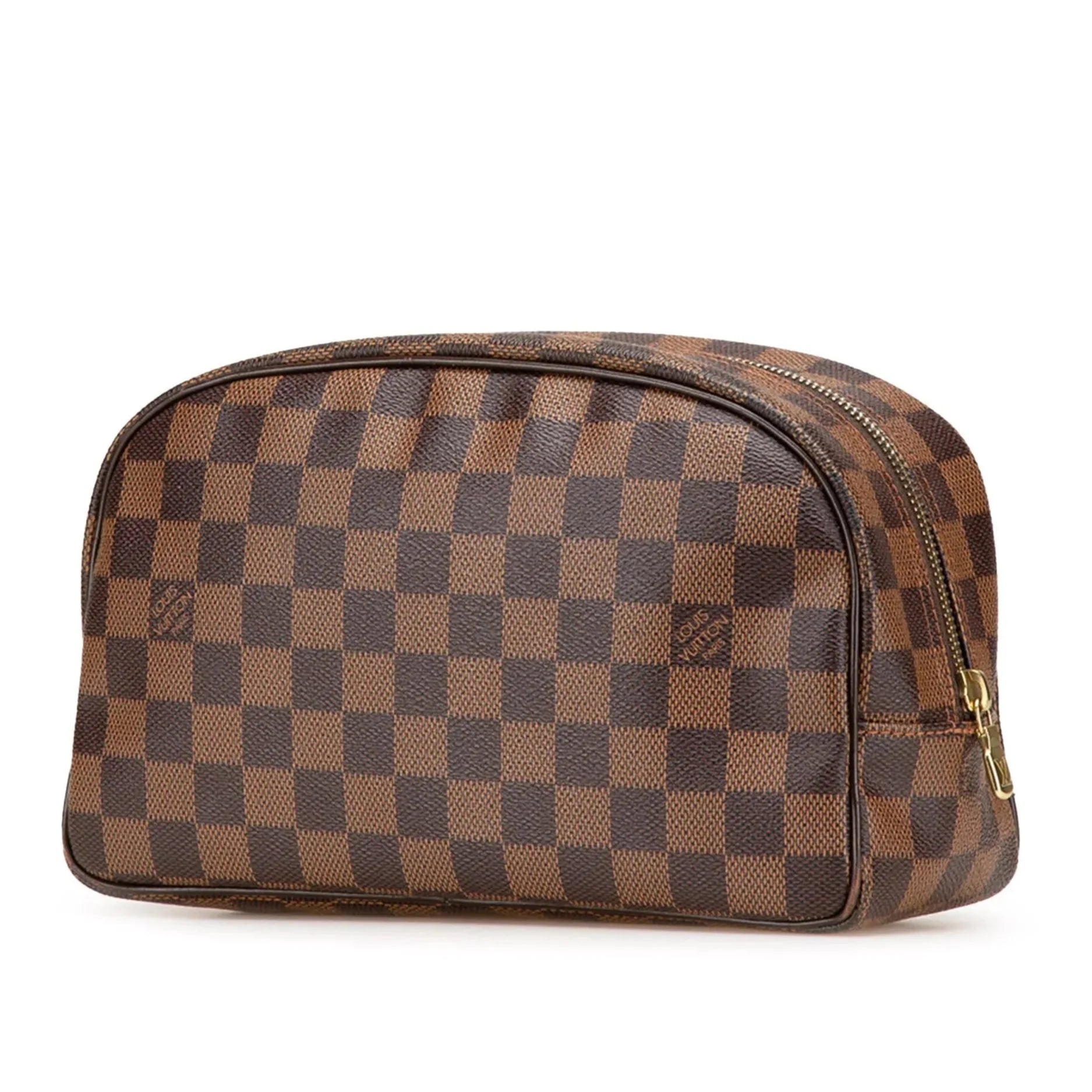 Louis Vuitton Damier Ebene Toiletry Pouch - Brown