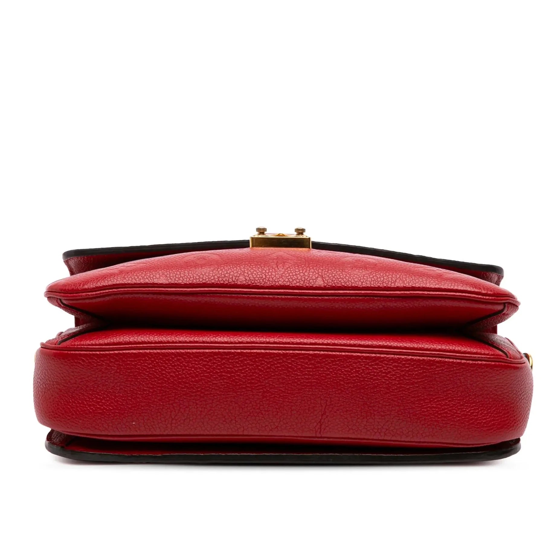 Louis Vuitton Monogram Empreinte Pochette Metis Handbag - Red