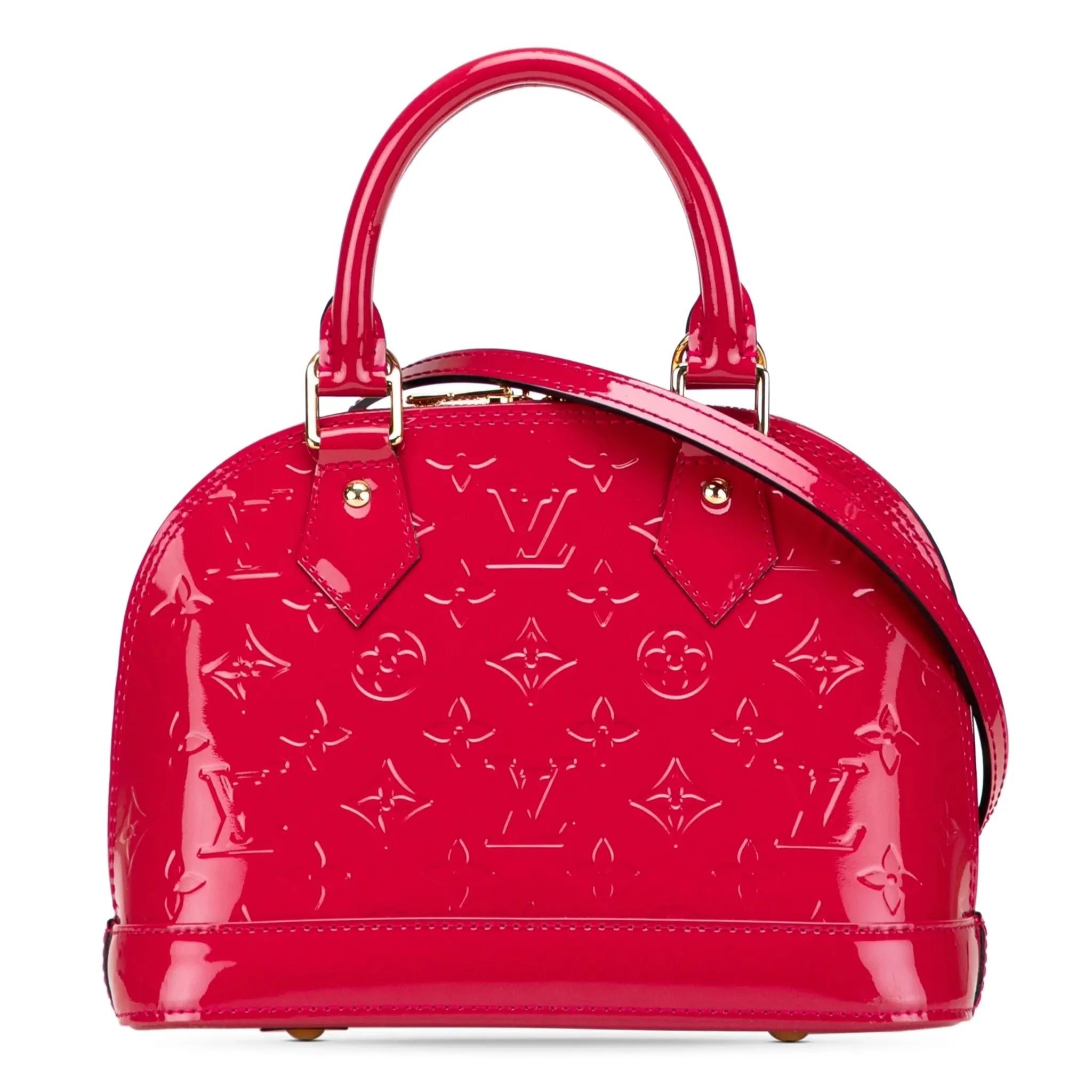 Louis Vuitton Alma BB Handbag - Indian Red
