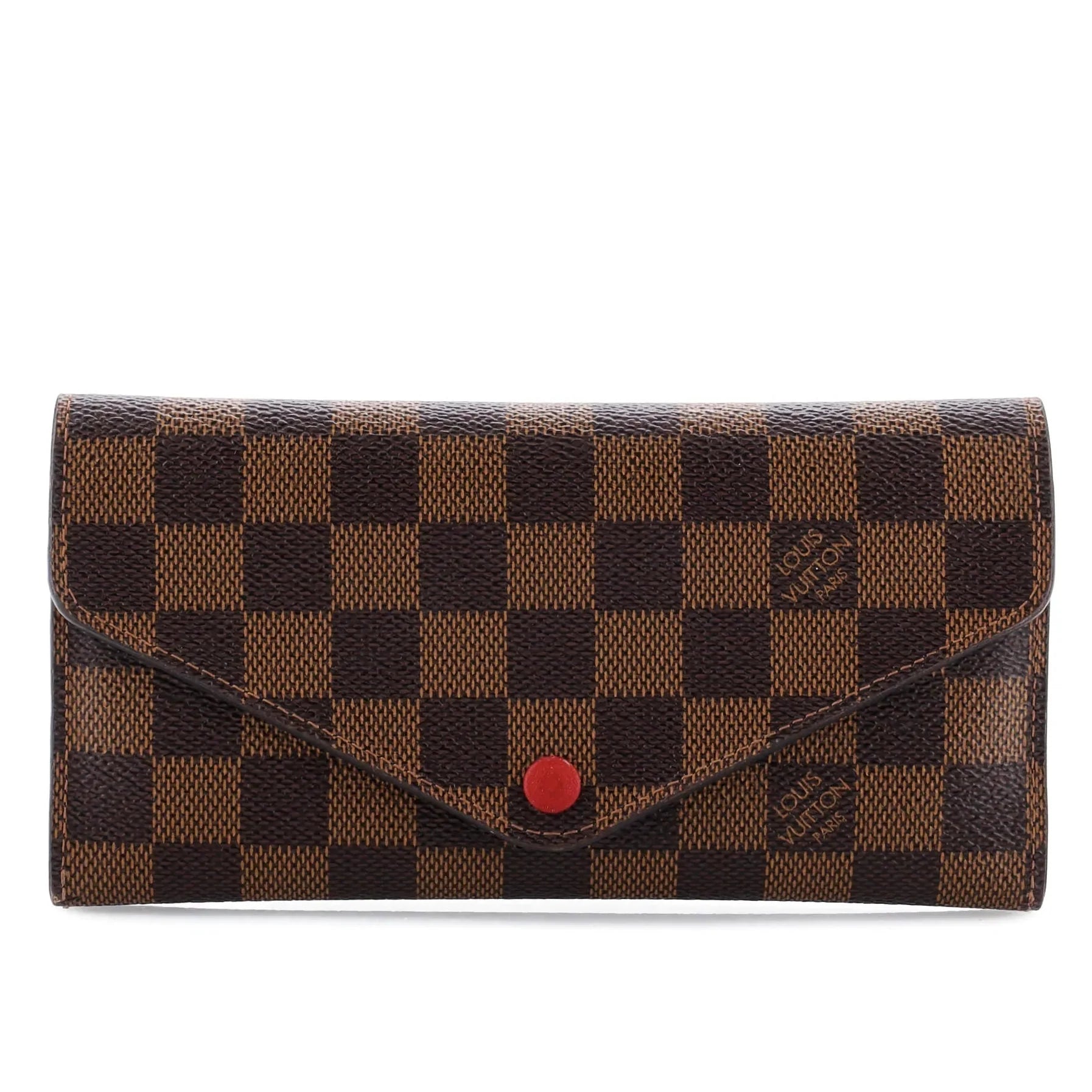 Louis Vuitton Damier Ebene Josephine Wallet - Brown