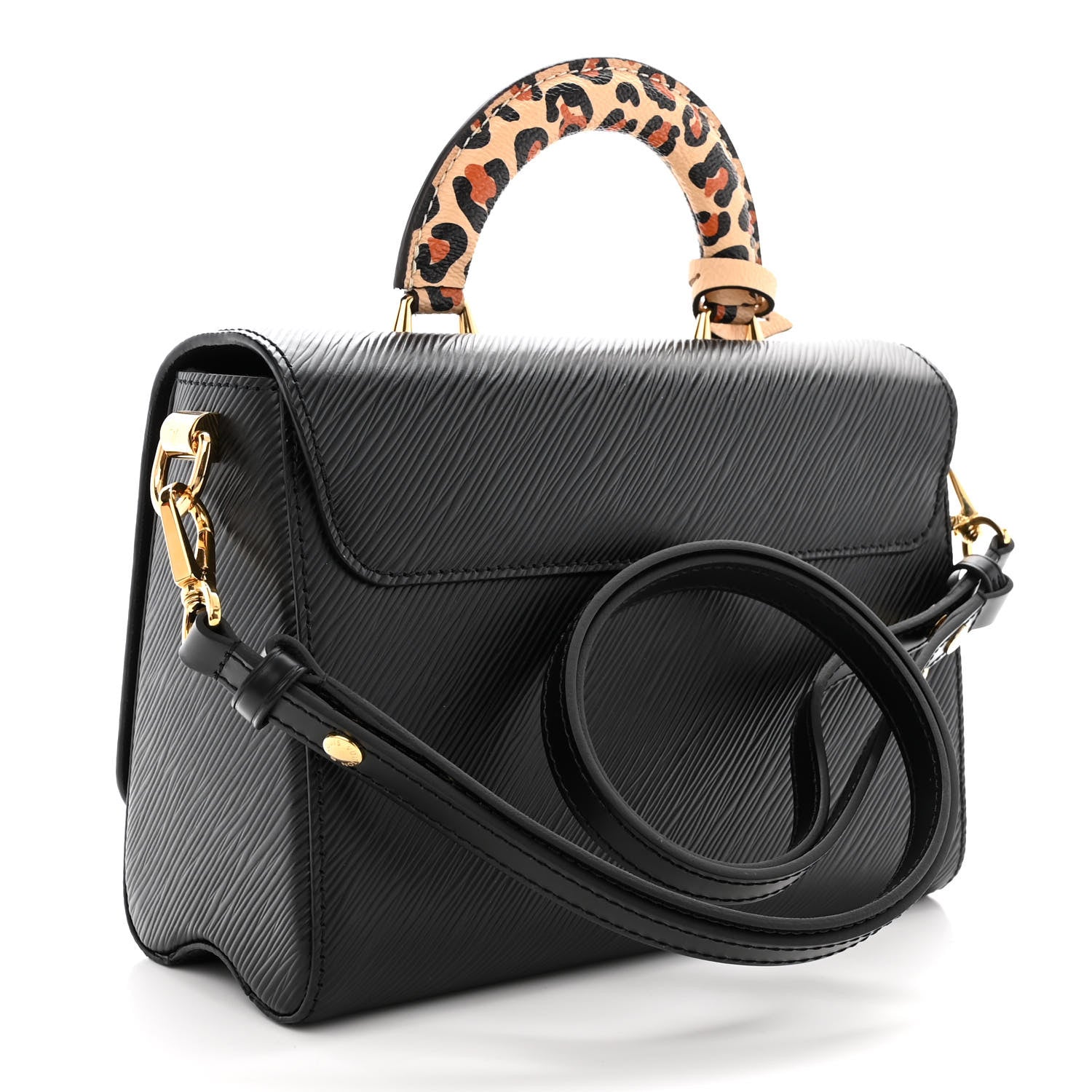 Louis Vuitton Epi Twist Wild At Heart PM Shoulder Bag - Black