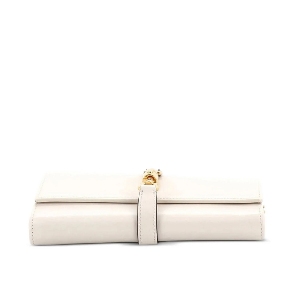 Gucci Jackie 1961 Leather Chain Wallet – Pink