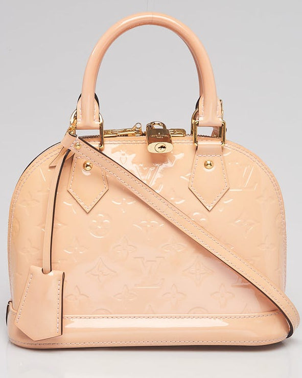 Louis Vuitton Vernis Alma BB Handbag - Rose Angelique