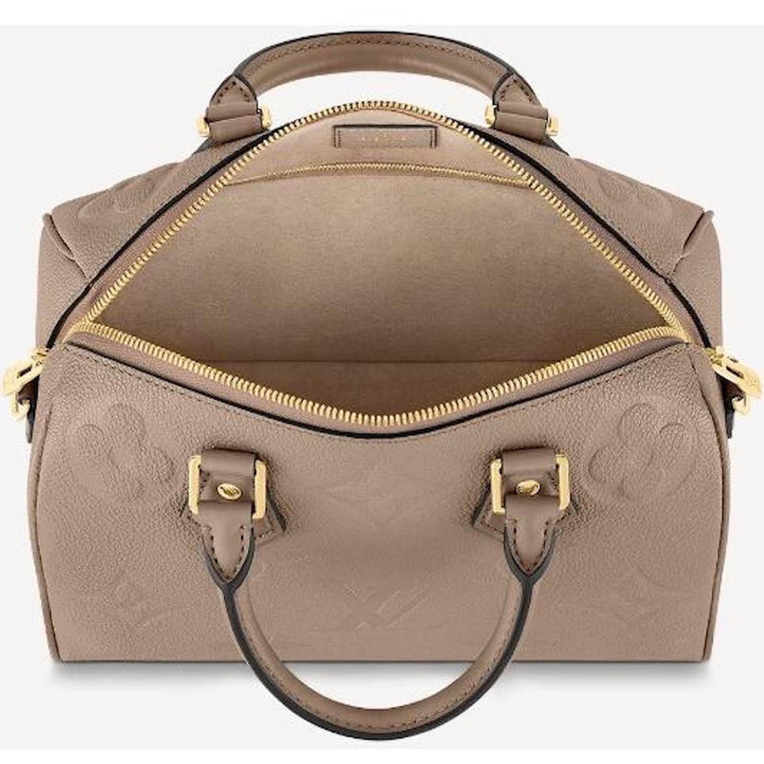 Louis Vuitton Monogram Empreinte Giant Speedy Bandoulière 25 Handbag - Dune